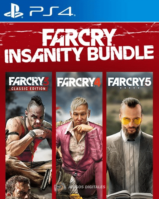 Far cry Insanity bundle PS4 1