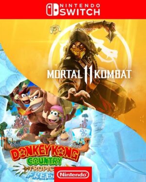 2 EN 1 MORTAL KOMBAT 11 + DONKEYKON  COUNTRY  NINTENDO SWITCH