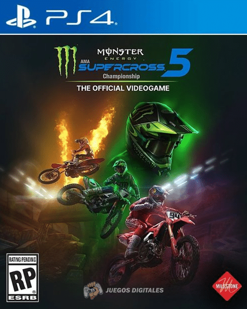 Monster energy supercross 5 championship PS4