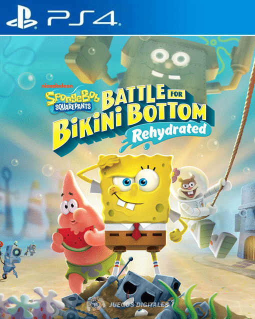 Spongebod squarepants battle for bikini bottom rehydrated PS4
