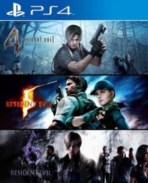 3 JUEGOS EN 1 RESIDENT EVIL TRIPLE PACK 4,5,6 PS4