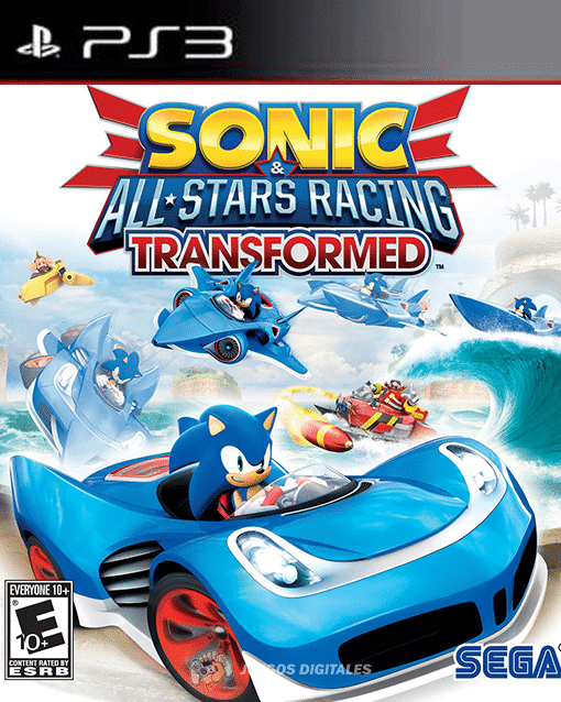 sonic sll stars racing transformed PS3