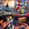4 en 1 ZELDA + MARIO ODYSSEY + NEED FOR SPEED + HOT WHEELS - NINTENDO SWITCH