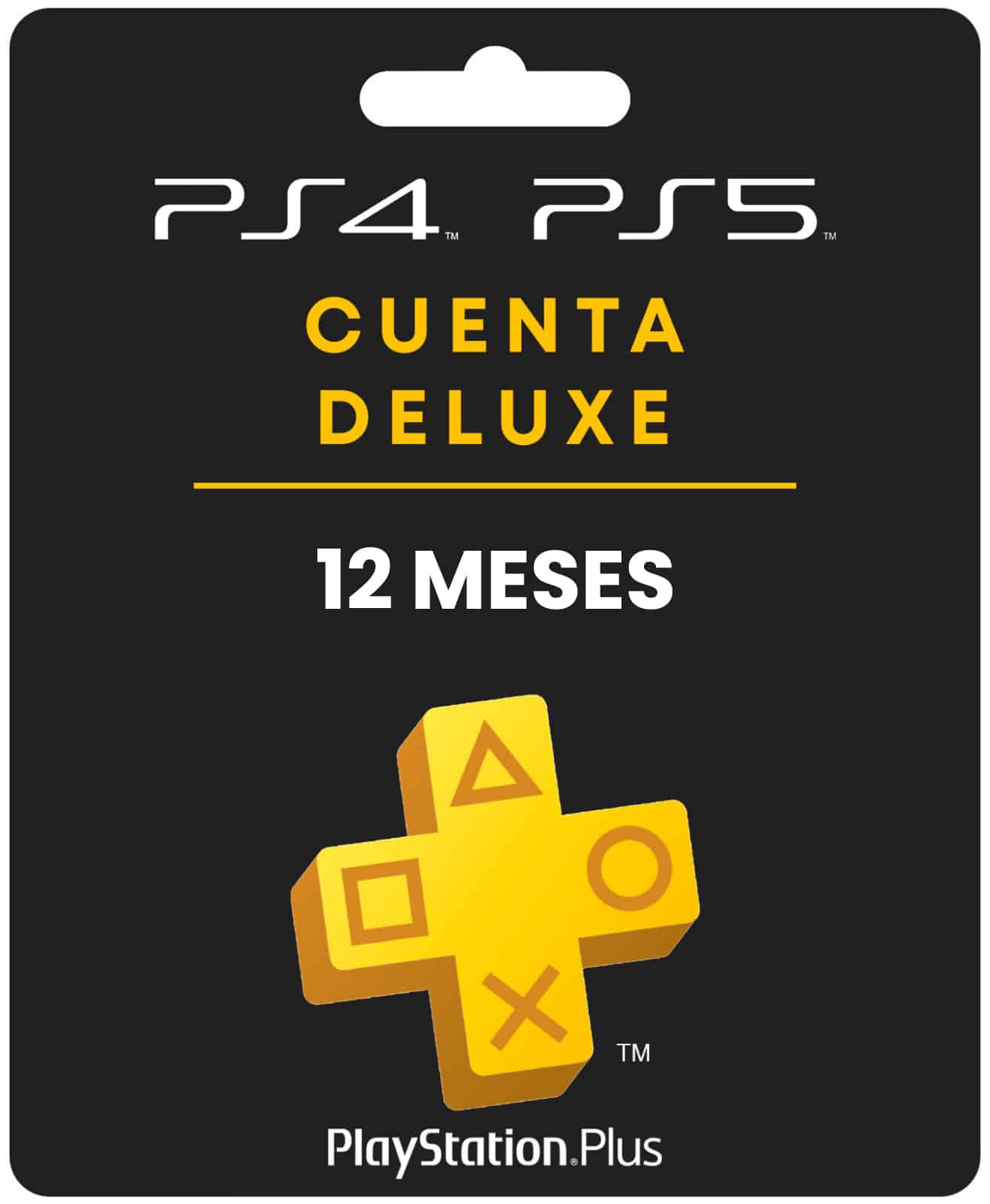 PSN PLUS DELUXE 12 MESES CUENTA PSN PLUS DELUXE 12 MESES CUENTA