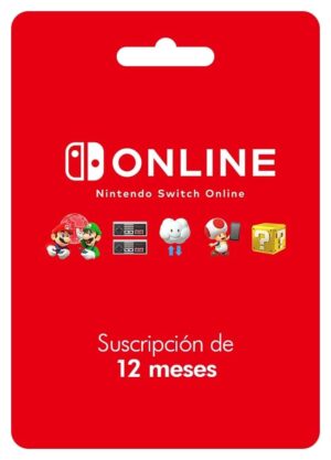 NINTENDO MEMBRESIA 12 MESES CODIGO