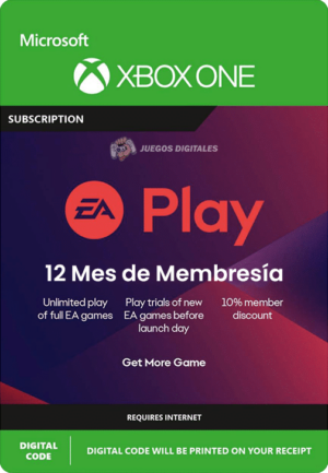 EA Play 12 meses Xbox One