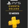 PSN PLUS DELUXE 12 MESES CUENTA PRINCIPAL PARA PS5